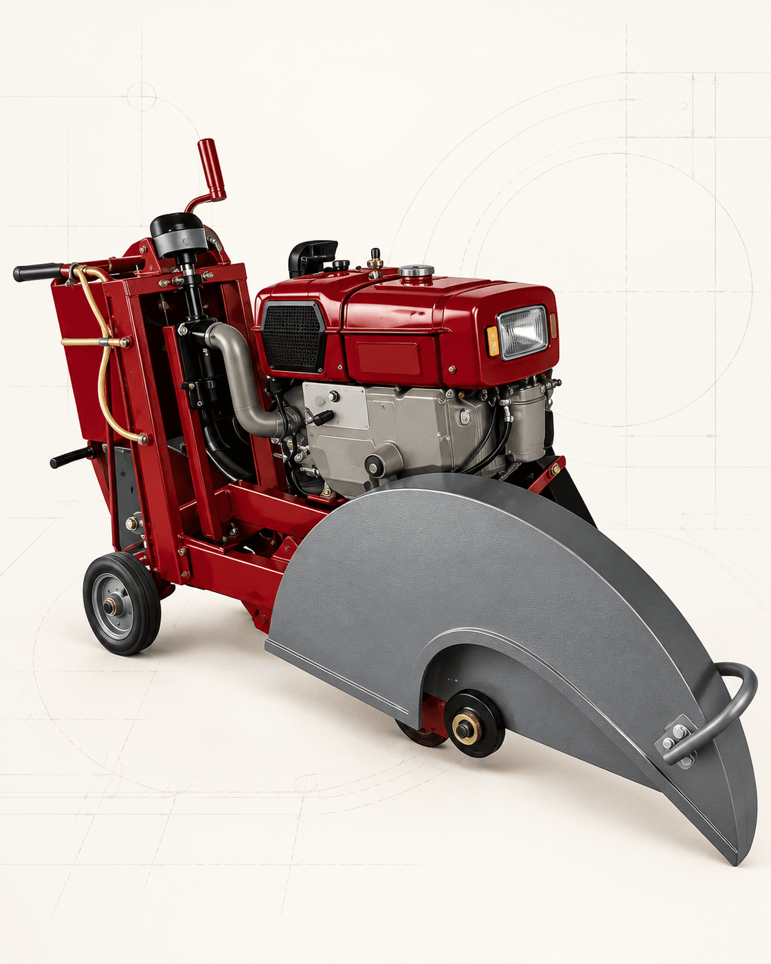Concrete Road Cutter