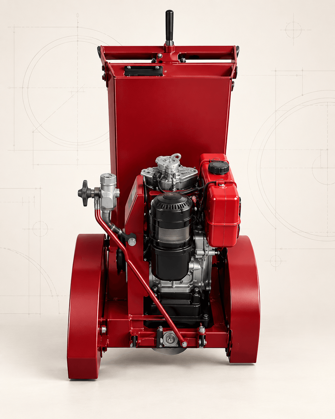 Semi-Automatic Concrete Cutter